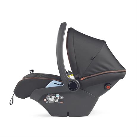 Автокрісло Peg-Perego Primo Viaggio Lounge 500 вишукано-коричневий в смужку (IMLO000000GS53SQ53) - фото 4