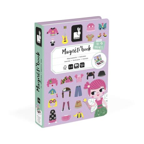 Магнітна книга Janod Наряди для дівчинки (J02718) - фото 0