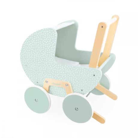 Коляска для ляльки Janod м'ятний (J05900) - фото 0
