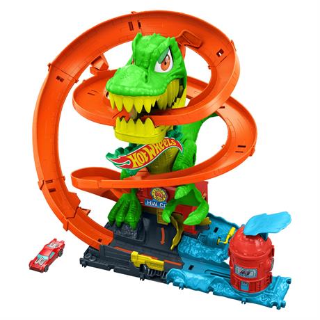 Авторек Hot Wheels Атака огненного Ти-Рекса (JBM73) - фото 3