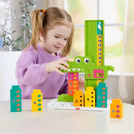 Набір для рахування Fisher-Price Вчимося разом Яскравий алігатор (JCT13) - фото 2