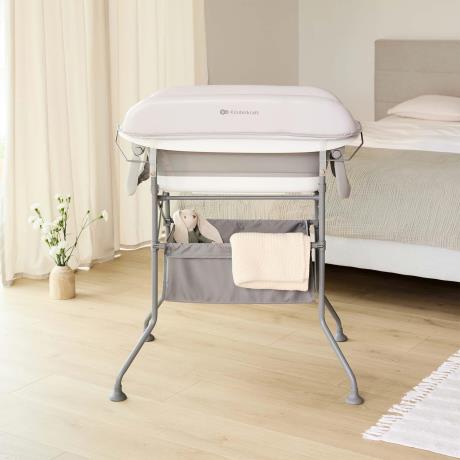 Столик для сповивання з ванночкою Kinderkraft Bubbly Grey (KABUBB00GRY0000) - фото 9