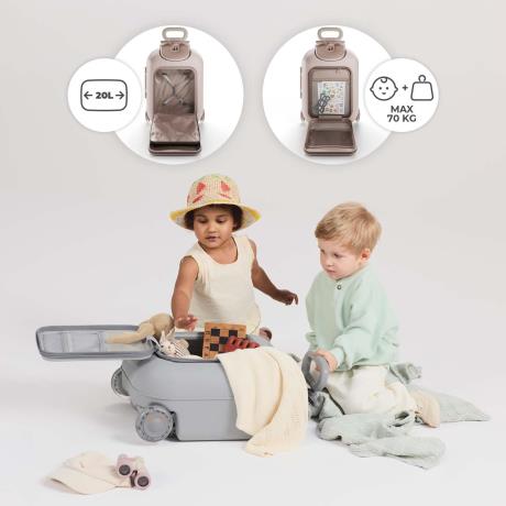 Дитяча валіза-каталка Kinderkraft Cabby Gold (KACABB00GLD0000) - фото 10