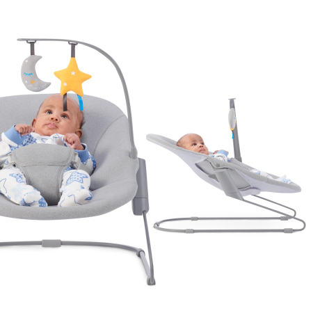 Крісло-гойдалка Kinderkraft Calmee сірий (KBCALM00GRY0000) - фото 3