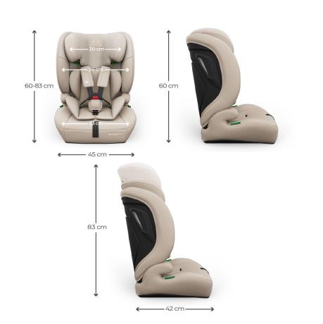 Автокрісло Kinderkraft Comfort Up 2 Plus i-Size Beige (KCCOUP02BEGPL00) - фото 2