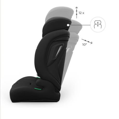 Автокрісло Kinderkraft Comfort Up 2 Plus i-Size чорний (KCCOUP02BLKPL00) - фото 5