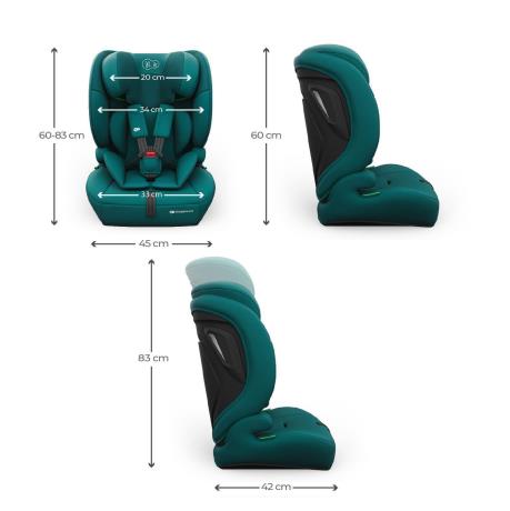 Автокрісло Kinderkraft Comfort Up 2 Plus i-Size зелений (KCCOUP02GREPL00) - фото 7