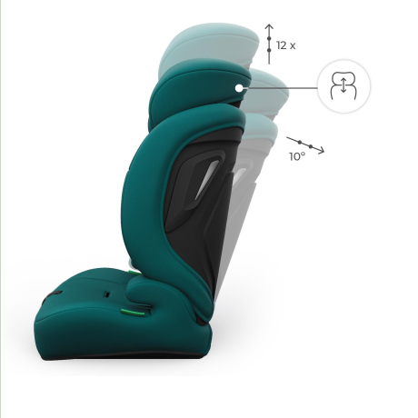 Автокрісло Kinderkraft Comfort Up 2 Plus i-Size зелений (KCCOUP02GREPL00) - фото 9
