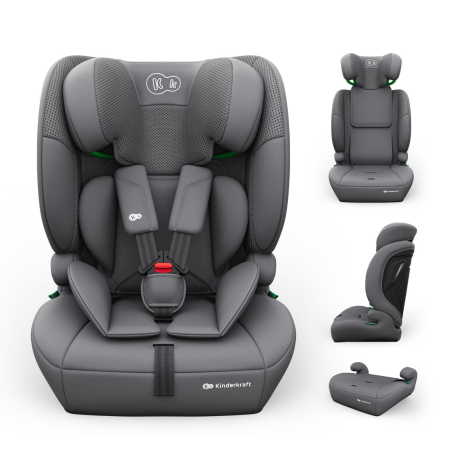 Автокрісло Kinderkraft Comfort Up 2 Plus i-Size сірий (KCCOUP02GRYPL00) - фото 6