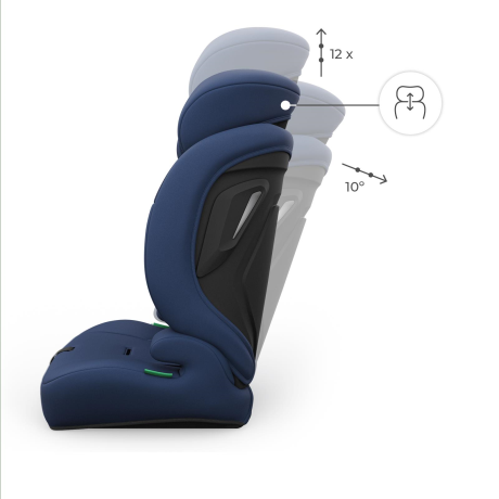 Автокрісло Kinderkraft Comfort Up 2 Plus i-Size синій (KCCOUP02NAVPL00) - фото 2
