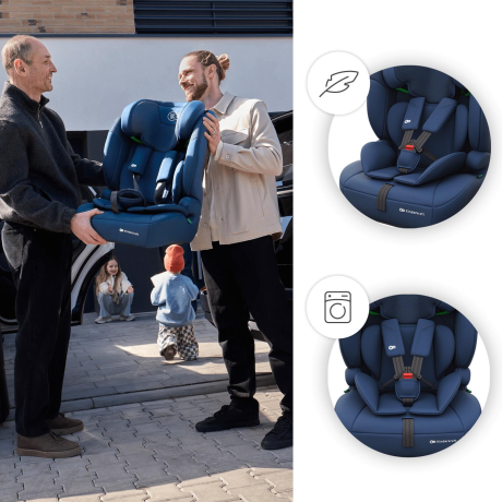 Автокрісло Kinderkraft Comfort Up 2 Plus i-Size синій (KCCOUP02NAVPL00) - фото 6