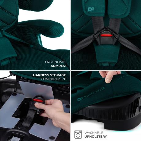Автокрісло Kinderkraft Fix2Go i-Size Green (KCFI2GO0GRE0000) - фото 10