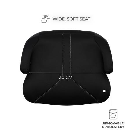 Автокрісло-бустер Kinderkraft i-Boost 2 Black (KCIBOO02BLK0000) - фото 1