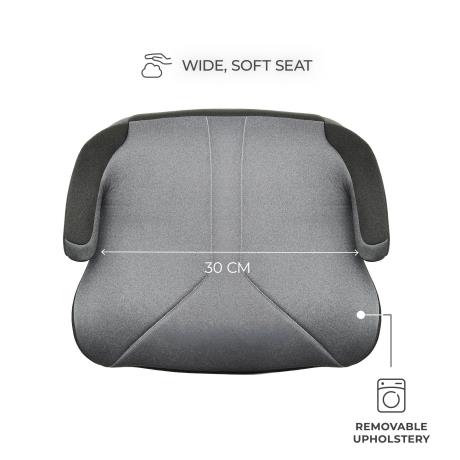 Автокрісло-бустер Kinderkraft i-Boost 2 Grey (KCIBOO02GRY0000) - фото 1
