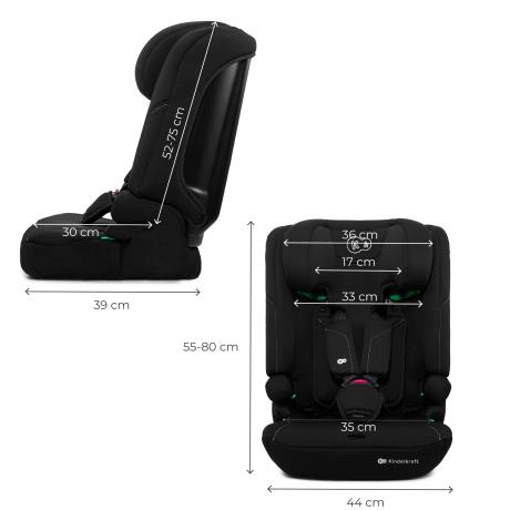 Автокрісло Kinderkraft i-Comfy i-Size Black (KCICOM00BLK0000) - фото 3