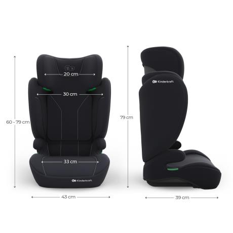 Автокрісло Kinderkraft i-Spark 2 Plus i-Size Black (KCISPA02BLKPL00) - фото 9