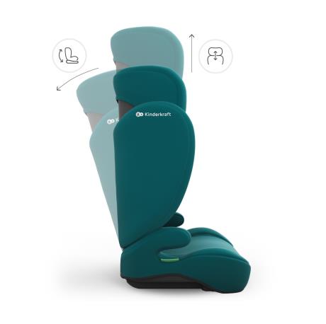 Автокрісло Kinderkraft i-Spark 2 Plus i-Size Green (KCISPA02GREPL00) - фото 3