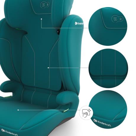 Автокрісло Kinderkraft i-Spark 2 Plus i-Size Green (KCISPA02GREPL00) - фото 6