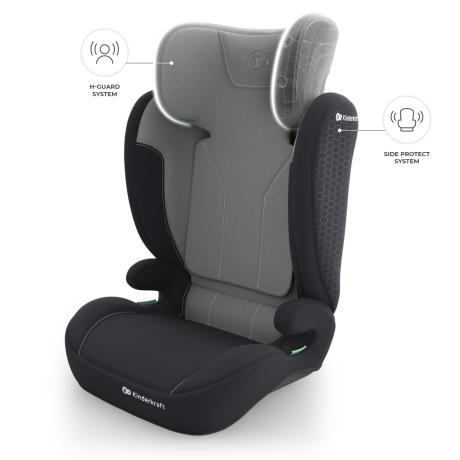 Автокрісло Kinderkraft i-Spark 2 Plus i-Size Grey (KCISPA02GRYPL00) - фото 5