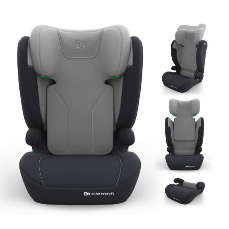 Автокрісло Kinderkraft i-Spark 2 Plus i-Size Grey (KCISPA02GRYPL00) - фото 0