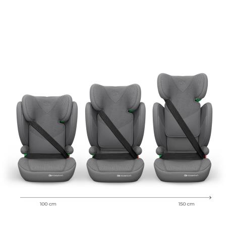 Автокрісло Kinderkraft Junior Fix 2 Plus i-Size Grey (KCJUFI20GRYPL0N) - фото 1