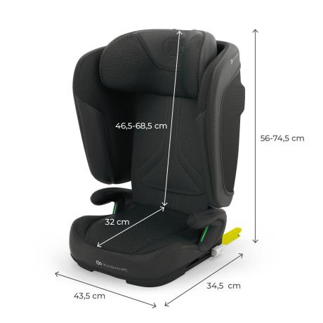 Автокрісло Kinderkraft Unity 2 i-Size Black (KCUNIT02BLK0000) - фото 4