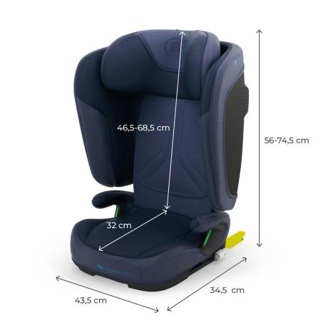 Автокресло Kinderkraft Unity 2 i-Size Navy (KCUNIT02NAV0000) - фото 5