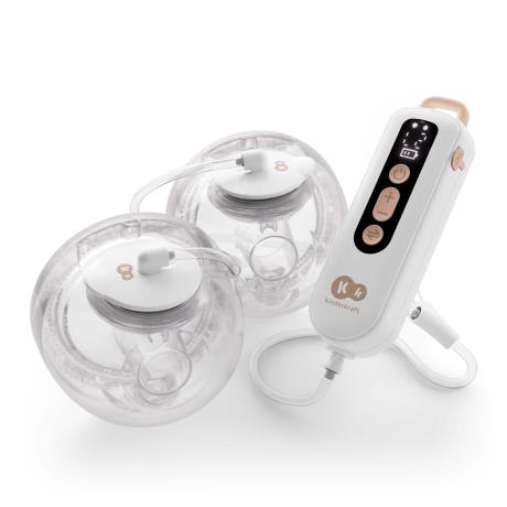 Подвійний електричний молоковідсмоктувач Kinderkraft GentleFlow Gold (KEGEFL00GLD0000) - фото 1