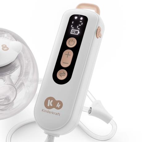 Подвійний електричний молоковідсмоктувач Kinderkraft GentleFlow Gold (KEGEFL00GLD0000) - фото 2