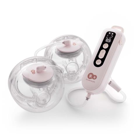 Подвійний електричний молоковідсмоктувач Kinderkraft GentleFlow Pink (KEGEFL00PNK0000) - фото 1