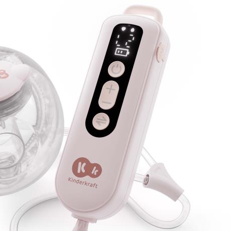 Подвійний електричний молоковідсмоктувач Kinderkraft GentleFlow Pink (KEGEFL00PNK0000) - фото 2