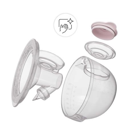 Подвійний електричний молоковідсмоктувач Kinderkraft GentleFlow Pink (KEGEFL00PNK0000) - фото 4