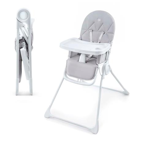 Стільчик для годування Kinderkraft Binci Light Grey (KHBINC00LGR0000) - фото 0