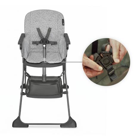 Стільчик для годування Kinderkraft Foldee сирый (KHFOLD00GRY000N) - фото 2