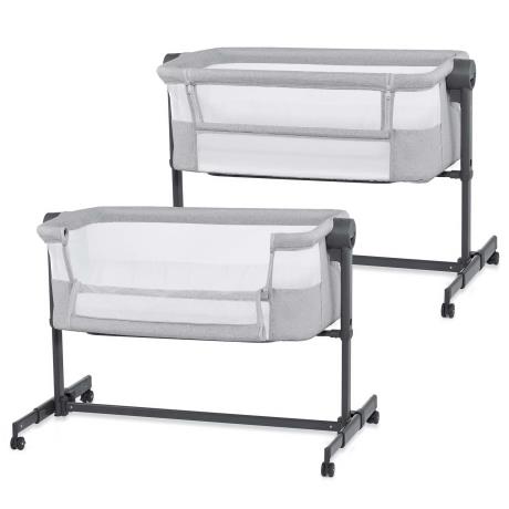 Приставне ліжечко-колиска Kinderkraft Nestee Up 2 Light Grey (KLNEE002LGR0000) - фото 9