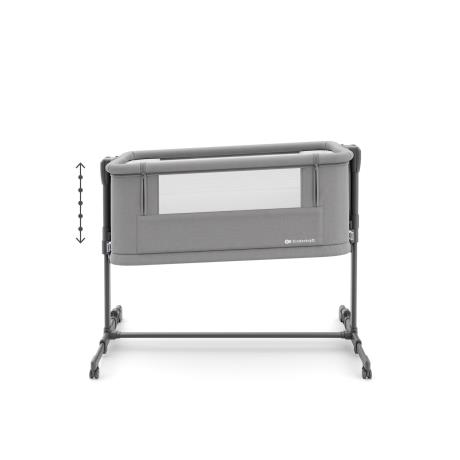 Приставне ліжечко-колиска Kinderkraft Nestee Grow 2 Dark Grey (KLNEEGR2DGR0000) - фото 4