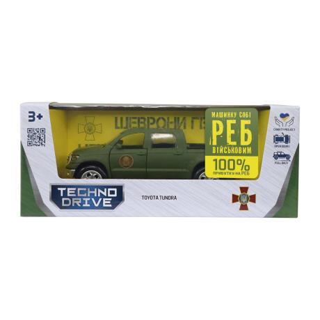 Автомодель TechnoDrive Шевроны героев Toyota Tundra НГУ 1:40 (KM60083) - фото 4