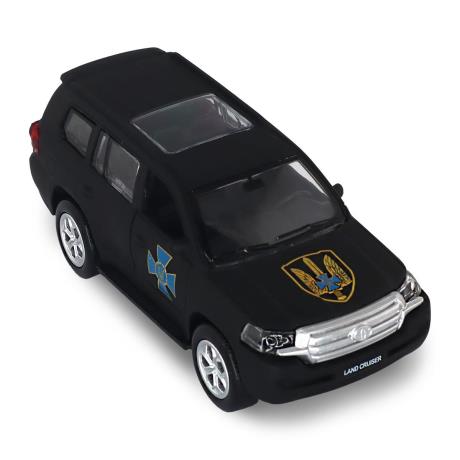 Автомодель TechnoDrive Шевроны героев Toyota Land Cruiser ЦСО АЛЬФА 1:40 (KM6010SA) - фото 12