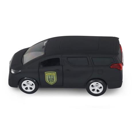 Автомодель TechnoDrive Шеврони героїв Toyota Alphard УДА 1:40 (KM6011UD) - фото 7