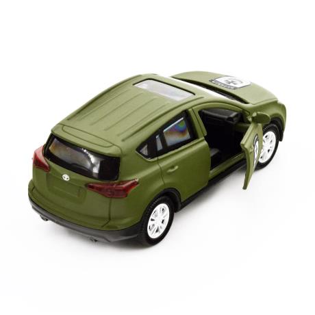 Автомодель TechnoDrive Шеврони героїв Toyota RAV4 Буревій 1:40 (KM6198) - фото 1
