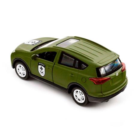 Автомодель TechnoDrive Шеврони героїв Toyota RAV4 Буревій 1:40 (KM6198) - фото 9