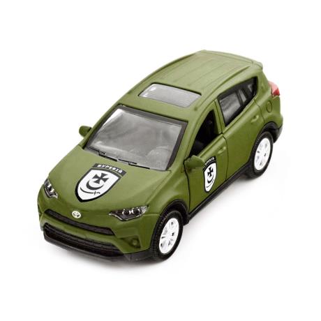 Автомодель TechnoDrive Шеврони героїв Toyota RAV4 Буревій 1:40 (KM6198) - фото 0
