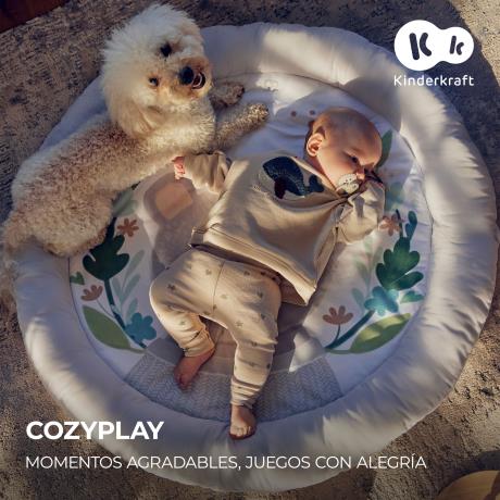 Розвивальний килимок Kinderkraft Cozyplay (KPCOZY00LGR0000) - фото 4