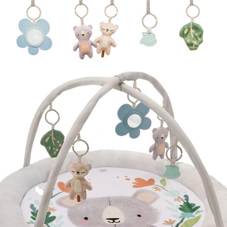 Розвивальний килимок Kinderkraft Cozyplay (KPCOZY00LGR0000) - фото 6