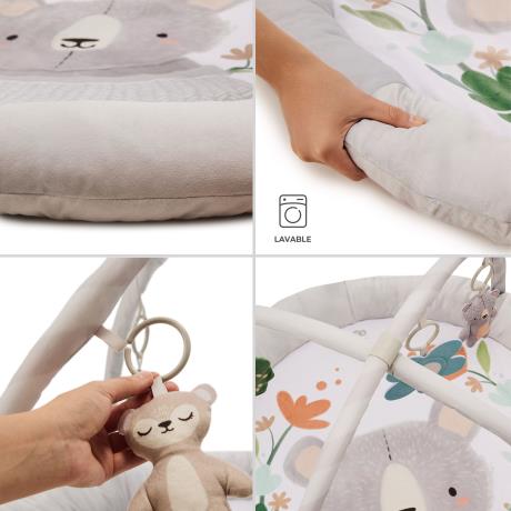 Розвивальний килимок Kinderkraft Cozyplay (KPCOZY00LGR0000) - фото 7