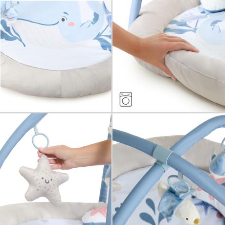 Розвивальний килимок Kinderkraft Cozyplay Nordic Breeze (KPCOZY00NOR0000) - фото 4