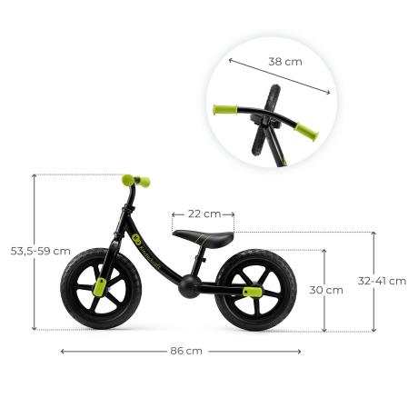 Біговел Kinderkraft 2Way Next Off Road Black (KR2WAY25BLK0000) - фото 1