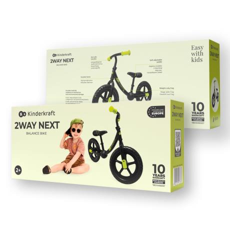Біговел Kinderkraft 2Way Next Off Road Black (KR2WAY25BLK0000) - фото 15