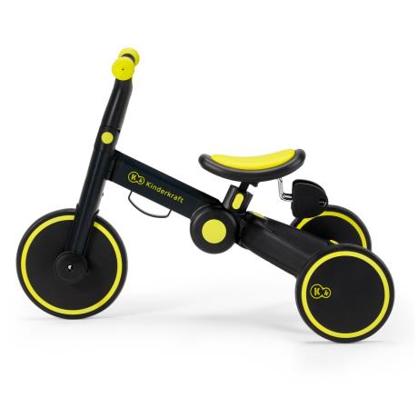 Триколісний велосипед 3 в 1 Kinderkraft 4TRIKE Black Volt (KR4TRI00BLK0000) - фото 3