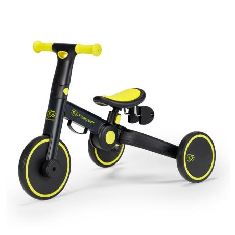 Триколісний велосипед 3 в 1 Kinderkraft 4TRIKE Black Volt (KR4TRI00BLK0000) - фото 0